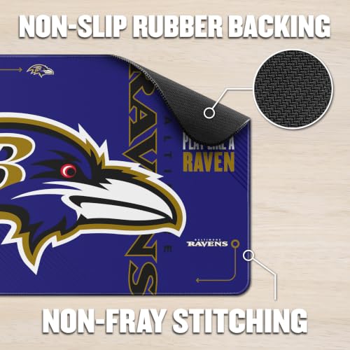 Image of YouTheFan NFL Baltimore Ravens Gameday Mouse Pad