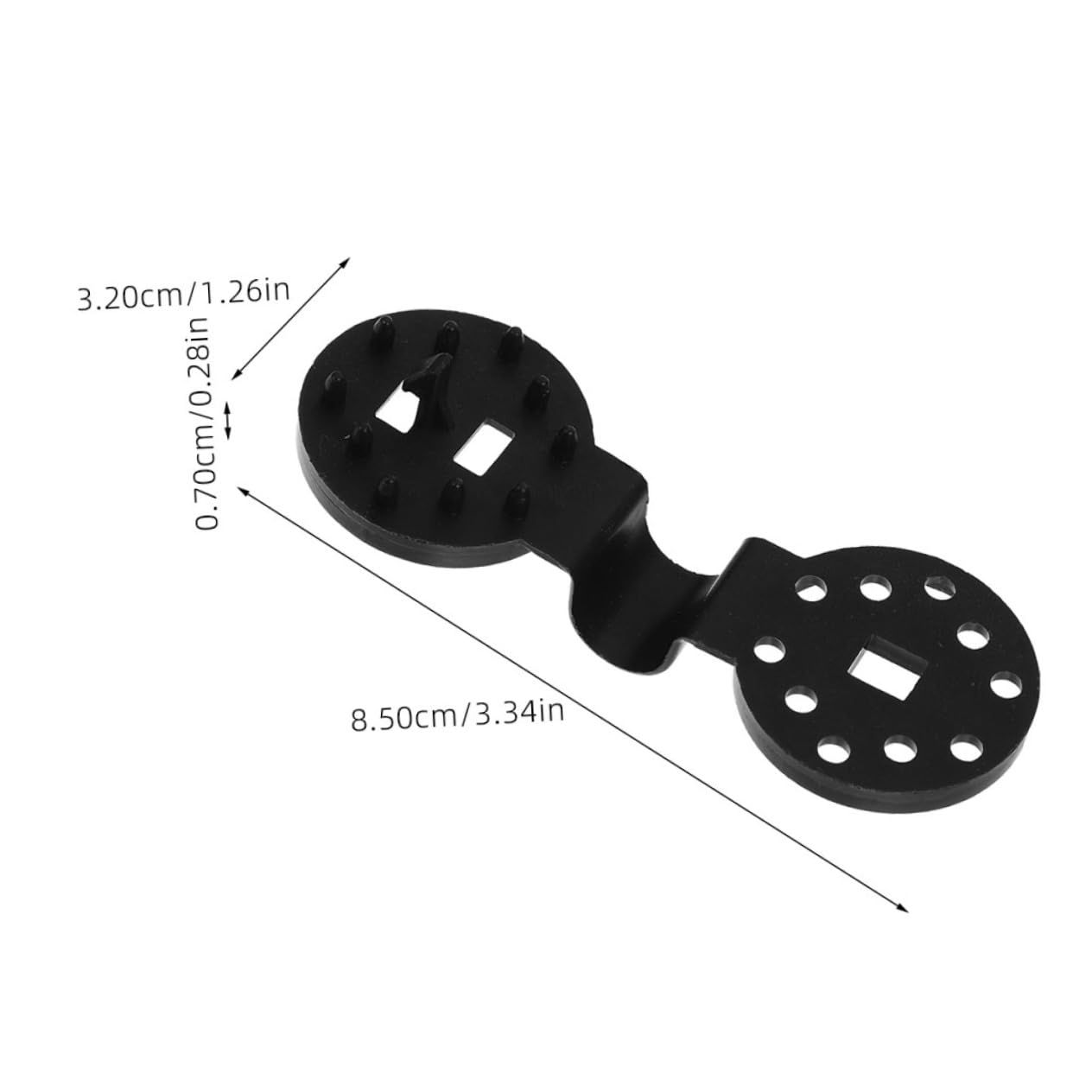 Kisangel 150pcs Shade Cloth Clips Heavy Duty Netting Fixing Tools for Sun Shade Netting Garden Greenhouse Use Reusable Clips for Secure Attachment and Detachment