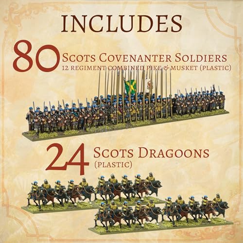 Wargames Delivered Set de Ejército Scots Covenanters 13-15mm miniatura 2