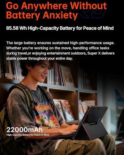 Image of OneXPlayer Super X Gaming Laptop with AMD Ryzen AI Max+395 Processor Radeon 8060S 40 Compute Units,14-inch Display with Protective bag | Magnetic Keyboard | Handle | Soft film (Max+ 395 64G+1TB)