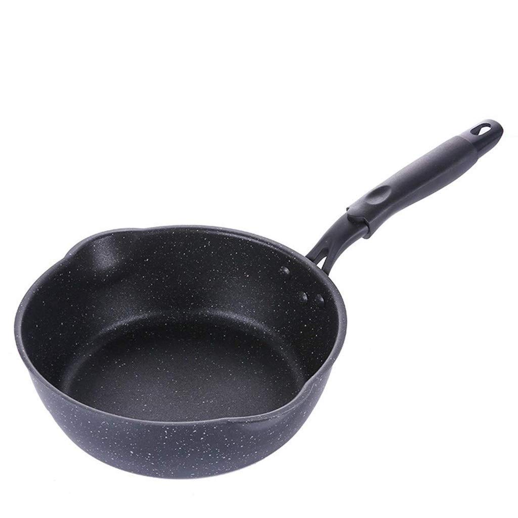 Wok z pokrywką, Wok - Patelnie do mieszania z czerwoną powłoką ceramiczną Crackle, Patelnia Wok z płaskim dnem, Wok kompatybilny z indukcją Nonstick