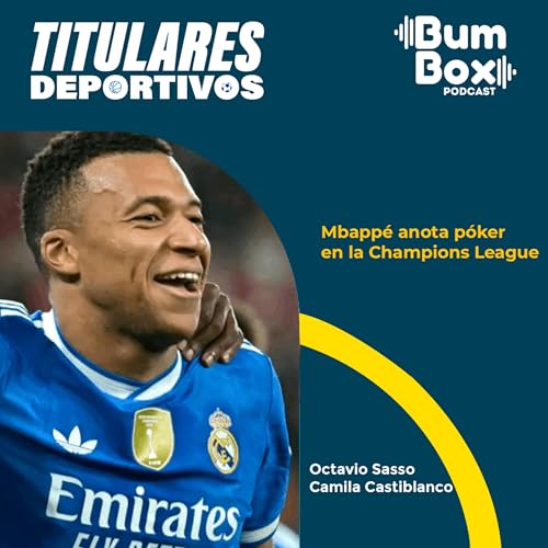 Mbappé anota póker en la Champions: noticias deportivas del 26 de noviembre Podcast Por  arte de portada
