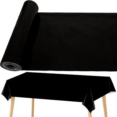 Rollo de mantel arcoíris de 52 pulgadas x 100 pies, suministros para fiesta de cumpleaños, suministros para fiesta de arcoíris, cubierta de mesa