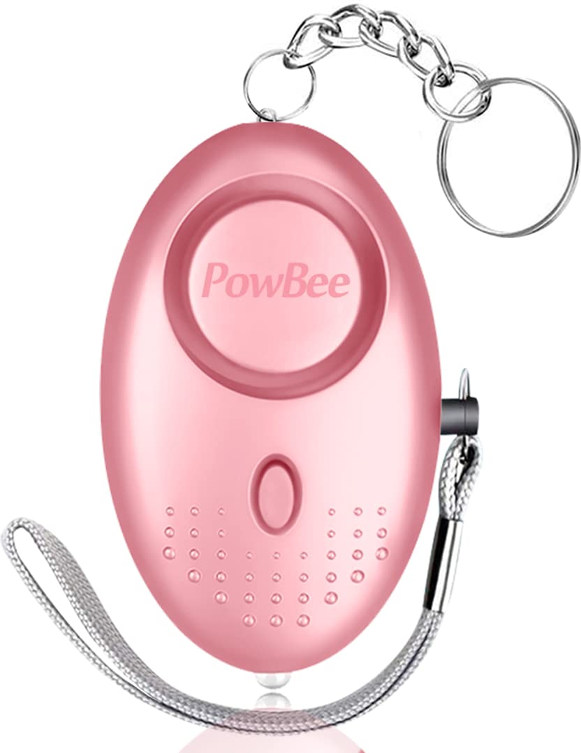 Personal Alarms For Women - Reusable Police Approved 150DB LOUD Security Alarms Keychain with LED Light, Small Personal Safety Alarm for Women Girls Kids and Elderly,Dog Walker,1 PACK Pink