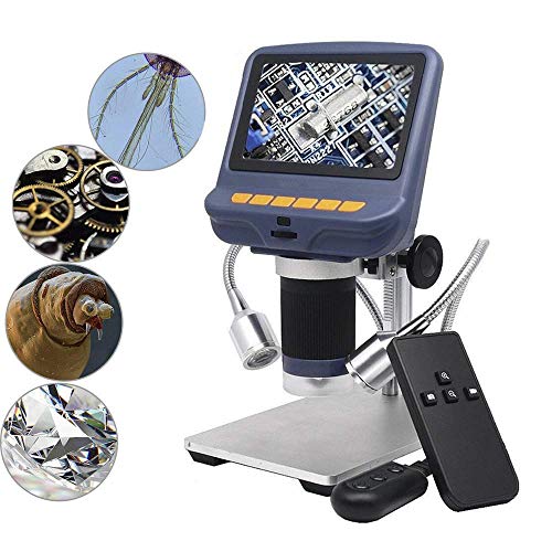 Andonstar 4.3 Inch 1080P LCD Digital USB Microscope with 10X-220X Magnification Zoom, 8
