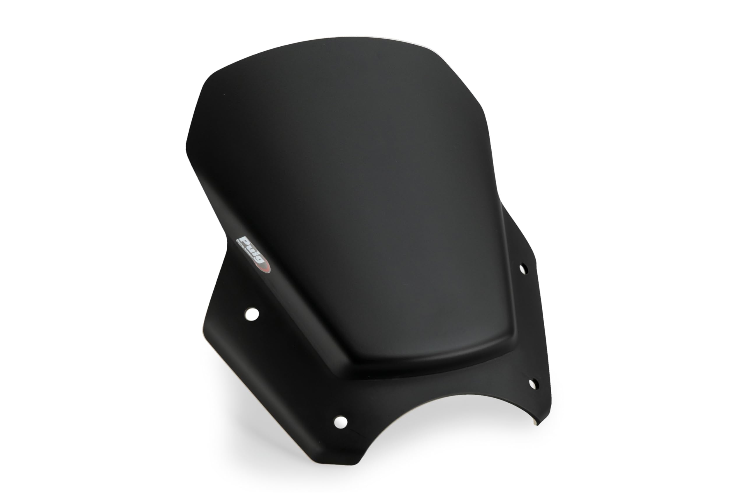 Puig 22188J New Generation Sport Windshield with aerodynamic design and premium finish for motorcycle, Matte Black