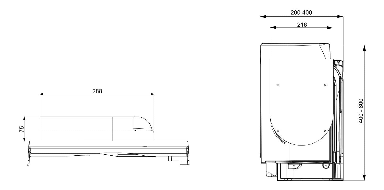 Flachlüfter für Koramic - L15 (Langenzenn) Dachziegel, Dachlüfter Entlüfter Lüftungsziegel (RAL 8004 - Ziegelrot)
