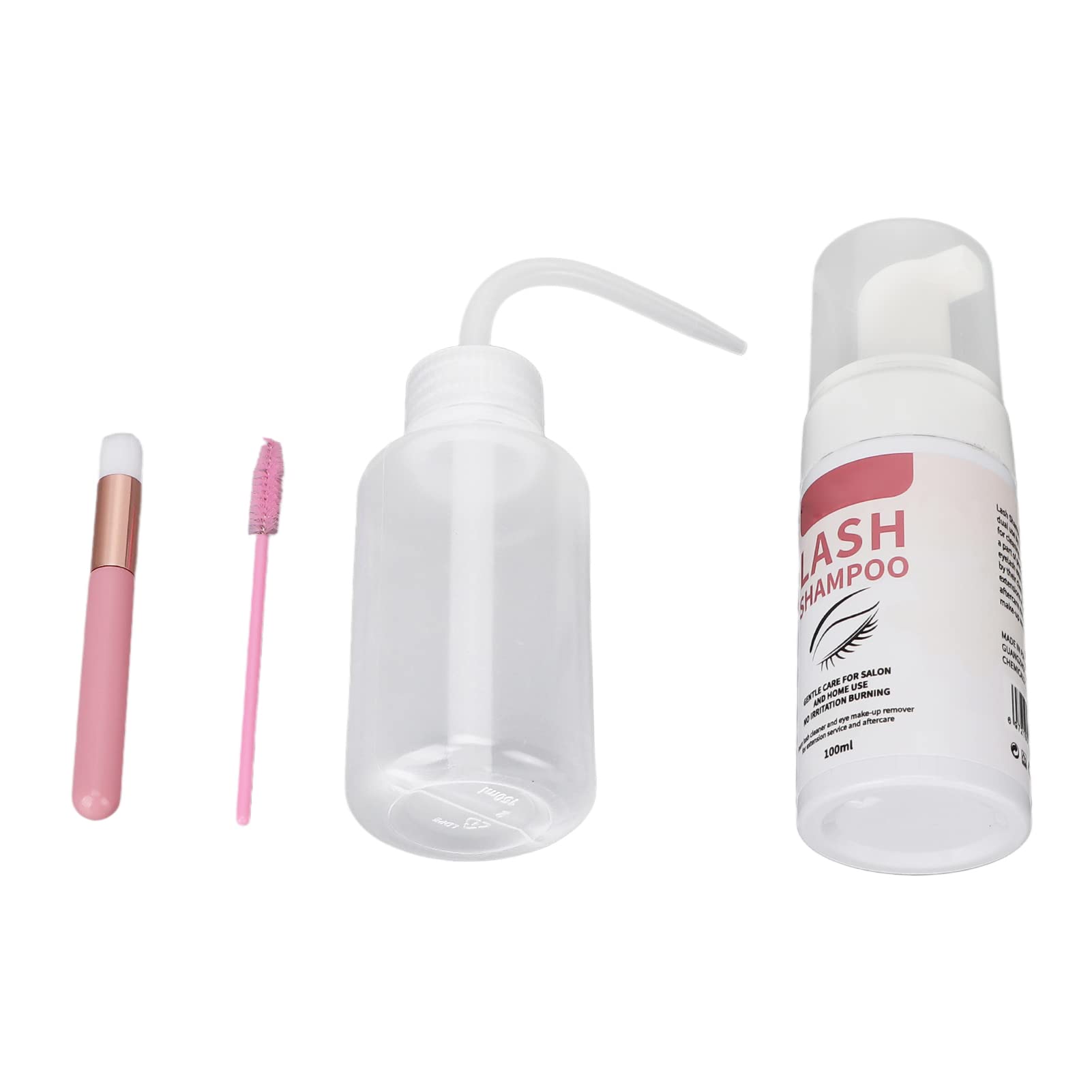 Limpiador de pestañas de 100 Ml, limpiador de pestañas hidratante, espuma fina, desmaquillador de pestañas, mousse, champú para extensiones de pestañas