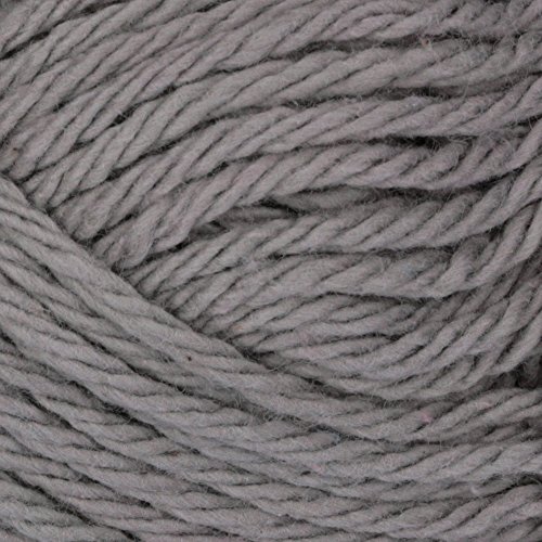 Image of Bernat Handicrafter Cotton Solids Yarn, 1.75 oz, Gauge 4 Medium, 100% Cotton, Overcast