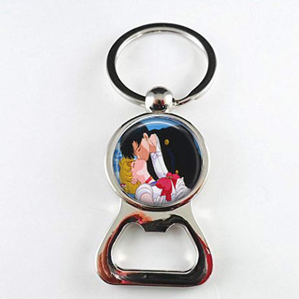 websSailor Moon & Tuxedo Mask Kiss Bottle openers