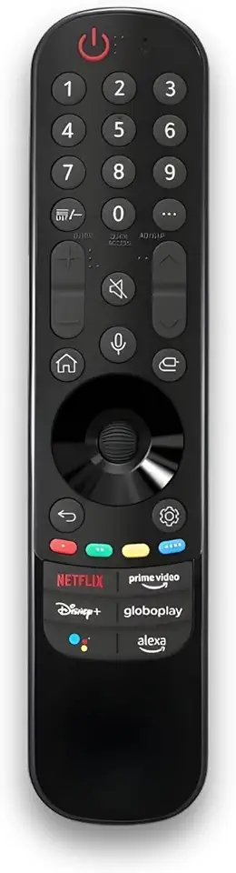 Controle Remoto Smart Magic Compatível com LG MR22GA AKB76039903 | Substitui MR21GA MR21GC MR20GA AN-MR19BA AN-MR18BA | Compatível com LG OLED QNED NANO UHD 4K | Controle com Mouse e Voz