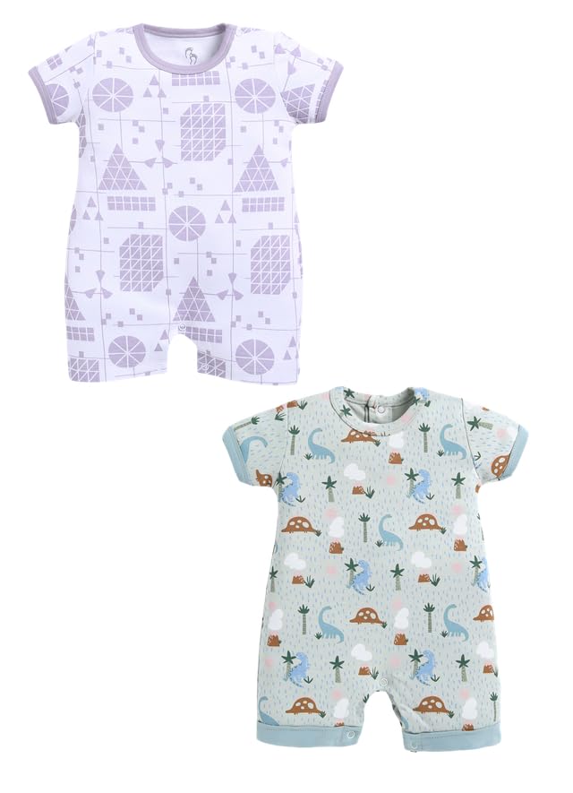 babygo Baby Rompers Pack of 2-picture-22