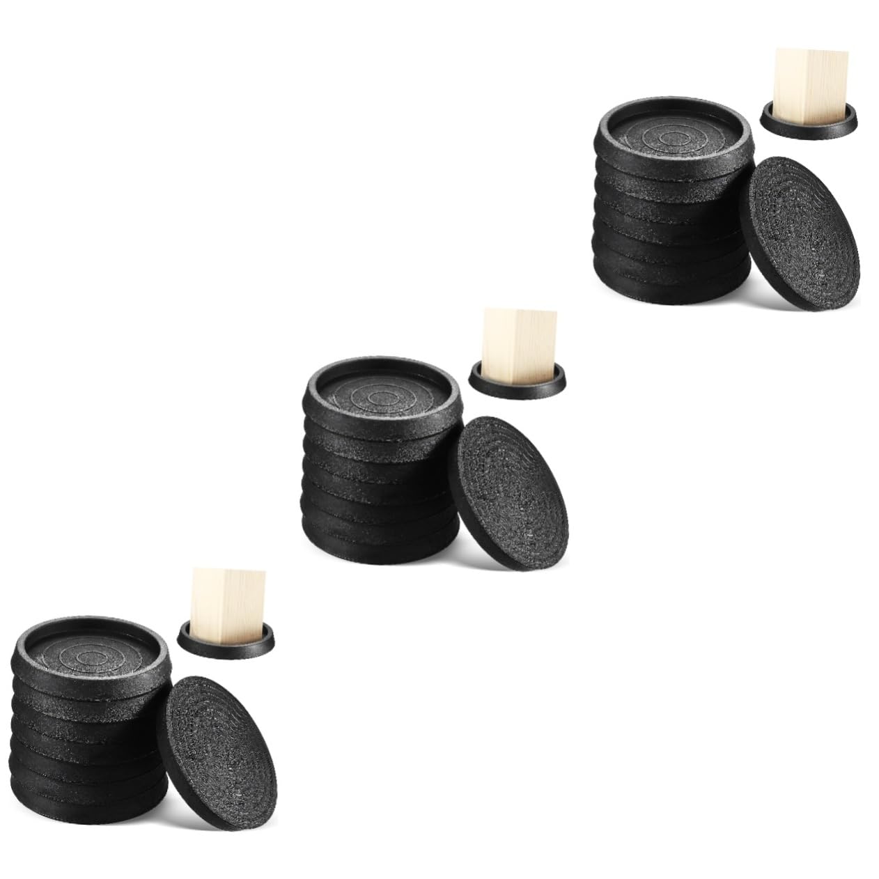 Almohadillas antideslizantes para muebles PRETYZOOM de 24 piezas contra rayones en sofás