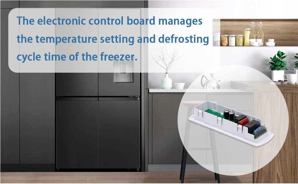 Miniatura 6 de Placa de control electrónico del congelador 297370600 - Sustituye a 297241800, 297366100