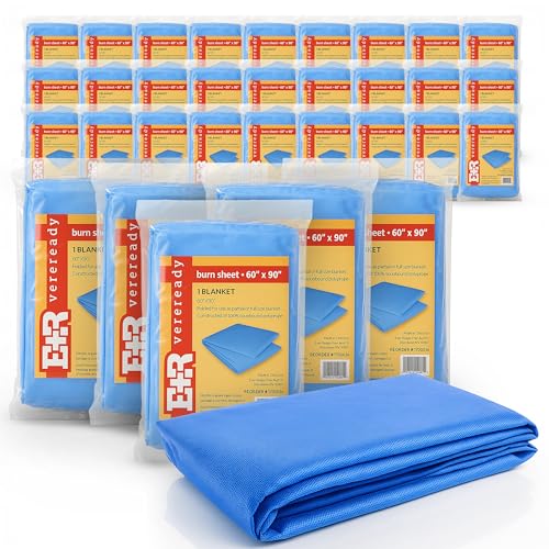 Image of Ever Ready First Aid Sterile Burn Sheet Blanket - 60 inchx 90 inch (36 Count)
