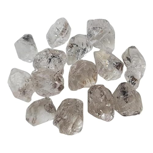 Gems For Jewels Herkimer Diamond Loose, NATURAL 13-17mm Clear White Raw Rough Herkimer Diamond Quartz, Huge Rough Herkimer Diamond (1Pc To 2Pcs) - PSG336, 1 Pc