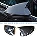 2pcs for Golf 8 MK8 R GTI RLine 2020 2021 2022 2023 Accessories（W/Lane Assist）OX Horn Side Rearview Mirror Cover Sporty Car Auto Exterior ABS -Carbon Fiber