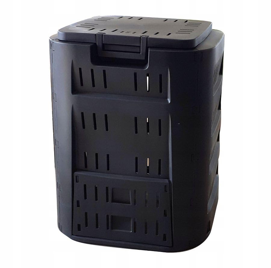 220L Modular Garden Composter Bin Weather-Resistant Outdoor Compost Box for Garden Waste and Organic Fertilizer Production
