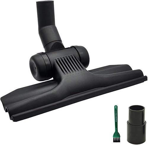 EZ SPARES Repuesto de 1 1/4 pulgadas y 1.260 in para cabezal universal de aspiradora ultrafino con rueda grande, ideal para limpiar el espacio