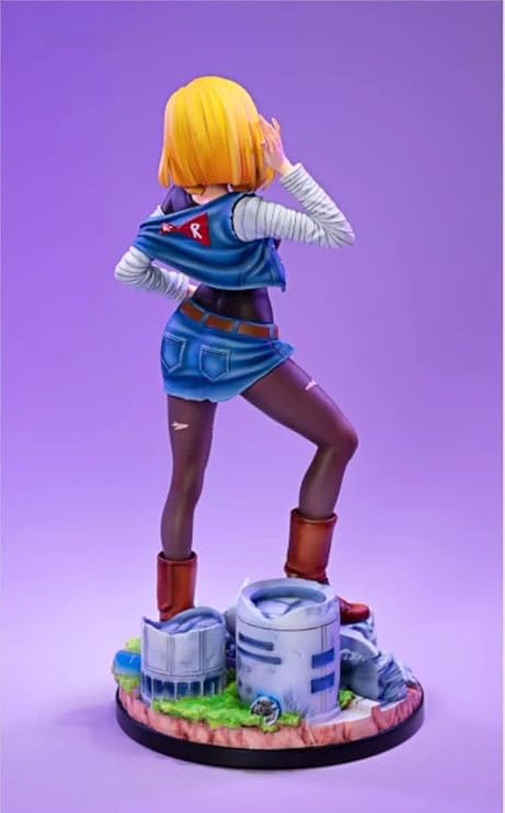 ドラゴンボール 人造人間18号 ガレージキット ガレキ スタチュー⑦ ドラゴンボール 人造人間18号 ガレージキット ガレキ スタチュー⑦