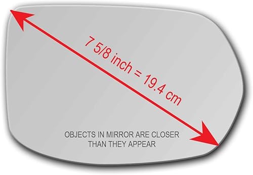 Miniatura 2 de Nuevo espejo de repuesto con adhesivo de tamaño completo para Honda CR-V CRV CRV 2012-22 pasajero vista lateral derecha derecha