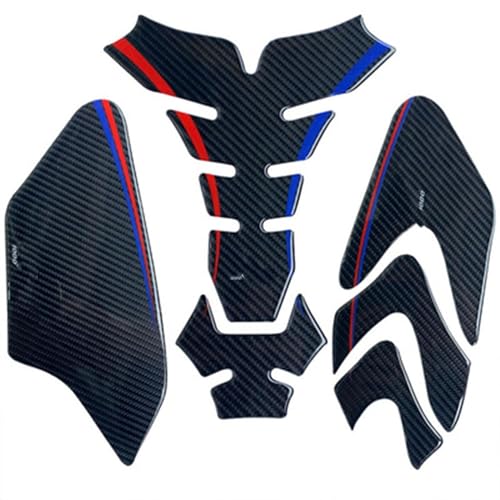 Calcomanías S1000RR con acabado soldadura de carbono premium Color1