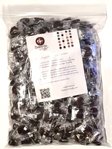 Diabeticfriendy's Eda's CHERRY Sugar Free Hard Candy, 2.5 lbs (40 oz)