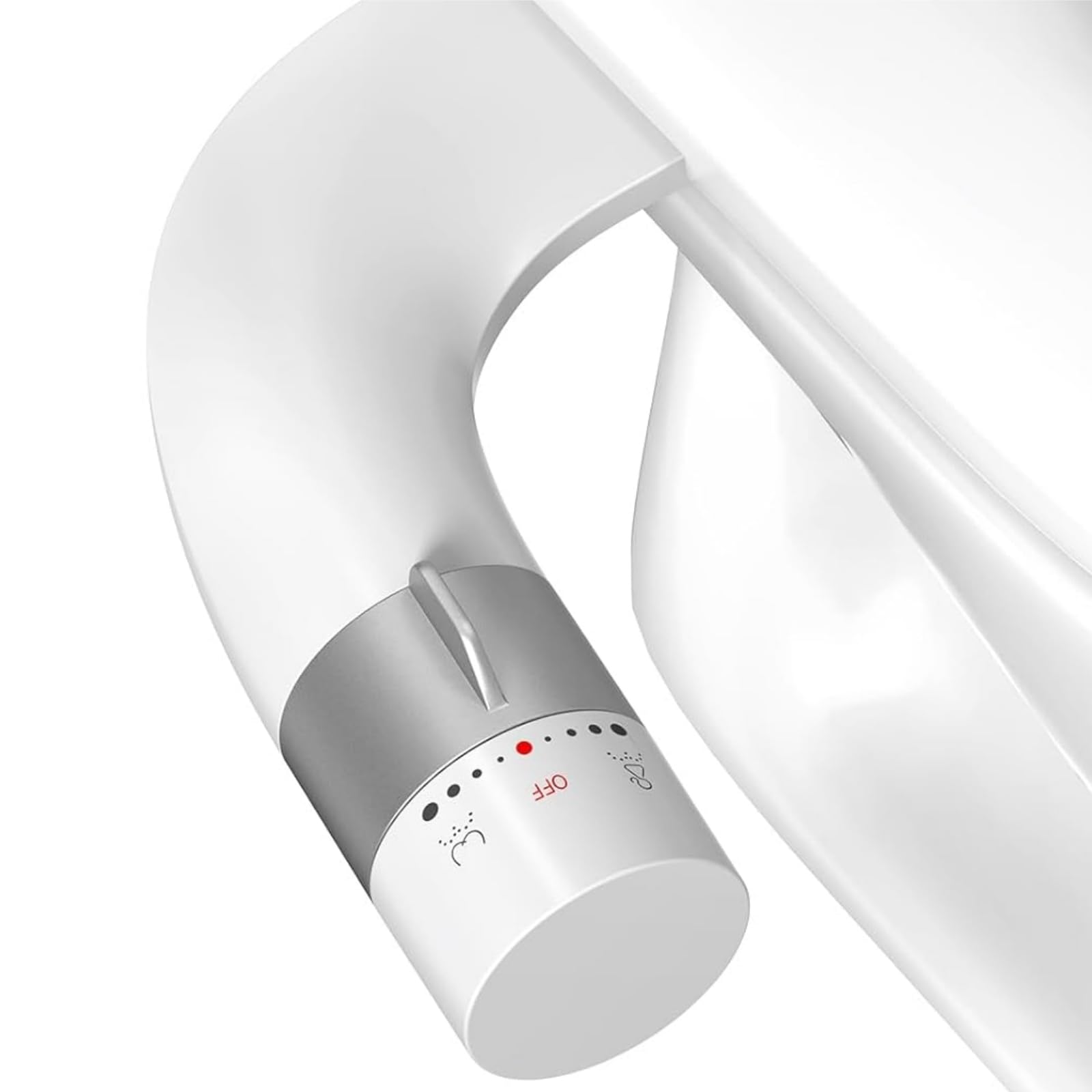 Ultra-Slim Bidet Attachment for Toilet, Non Electric Retractable Nozzles (Posterior/Feminine Wash) Hygienic Bidets Existing Toilets Seat, Adjustable Water Pressure, Water Sprayer Baday