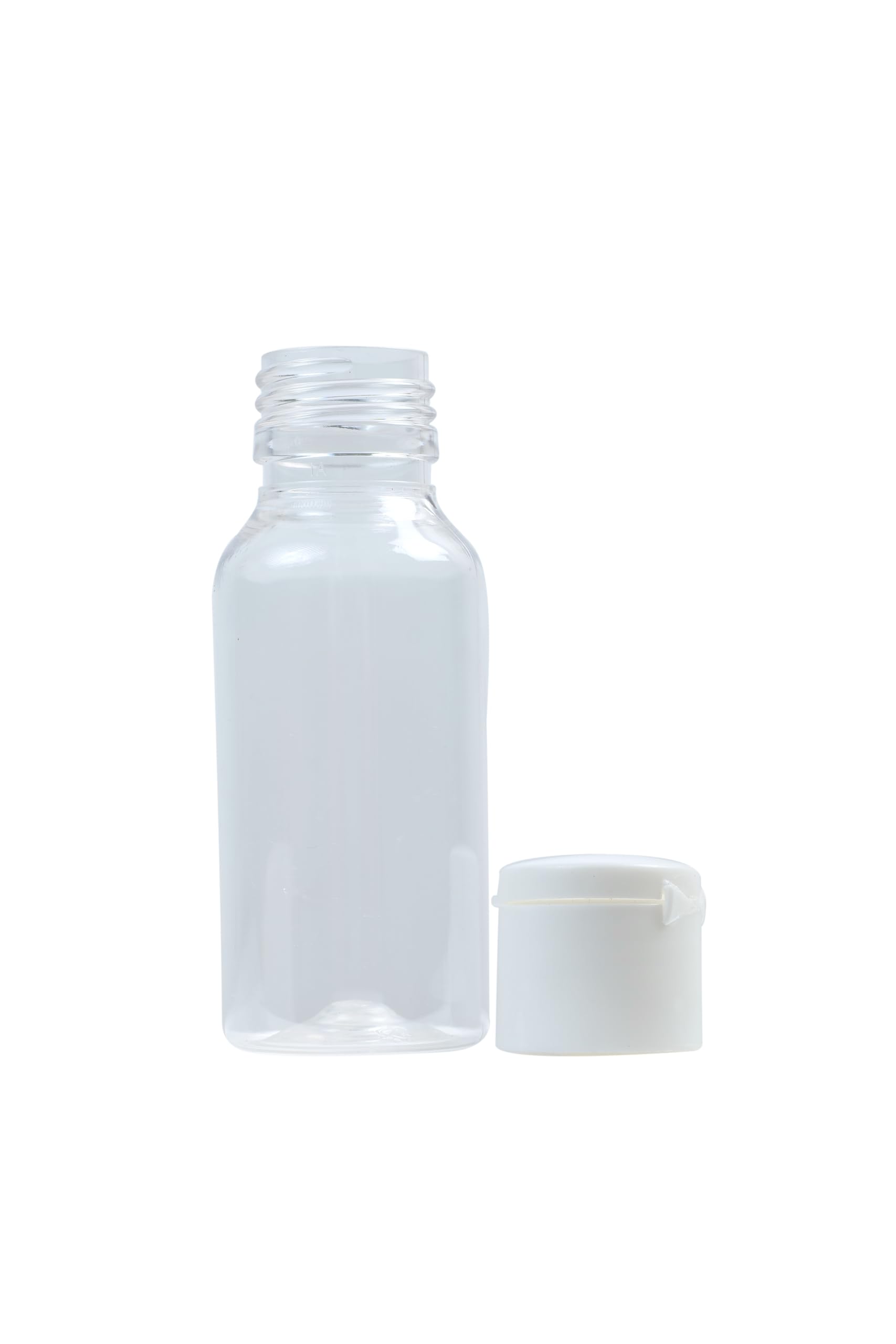 Transparent Empty Plastic Bottles with Flip top caps for Cosmetics, Sanitizer & Travellers 50ML | Refillable | Travel Kit (24)-image-40