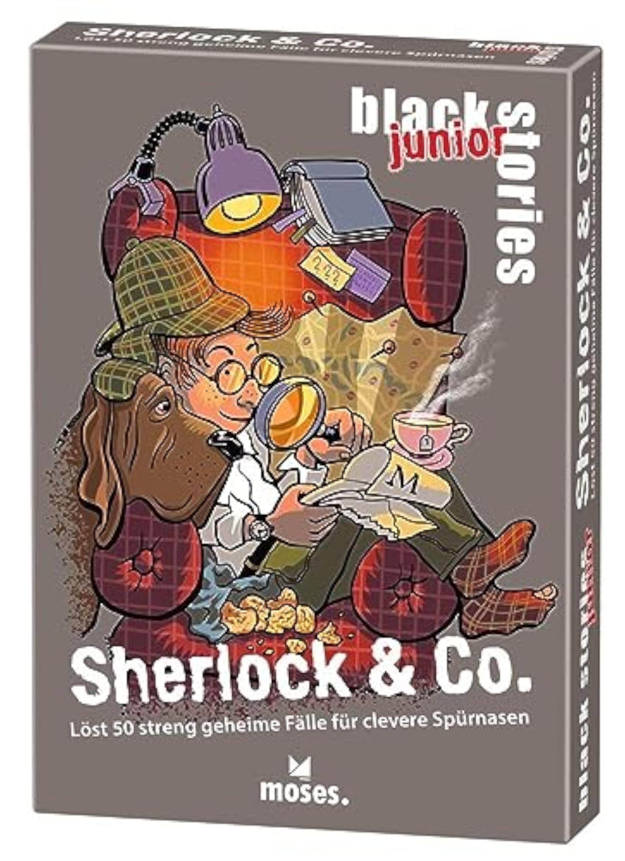 moses- jóvenes Detectives Juego, Color Blanco (100675)