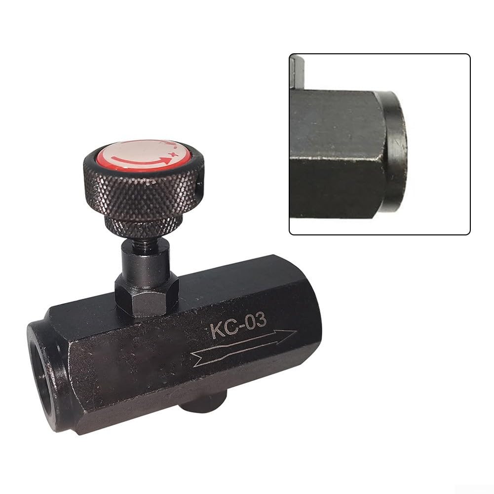 Válvula de mariposa hidráulica para rosca pt acero 250 bar válvula de control de flujo desechable hidráulica resistente para conexión pt válvula para mini excavadora cilindro válvula de control