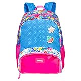 Mochila Grande Sestini M Plus Floral - Colorido