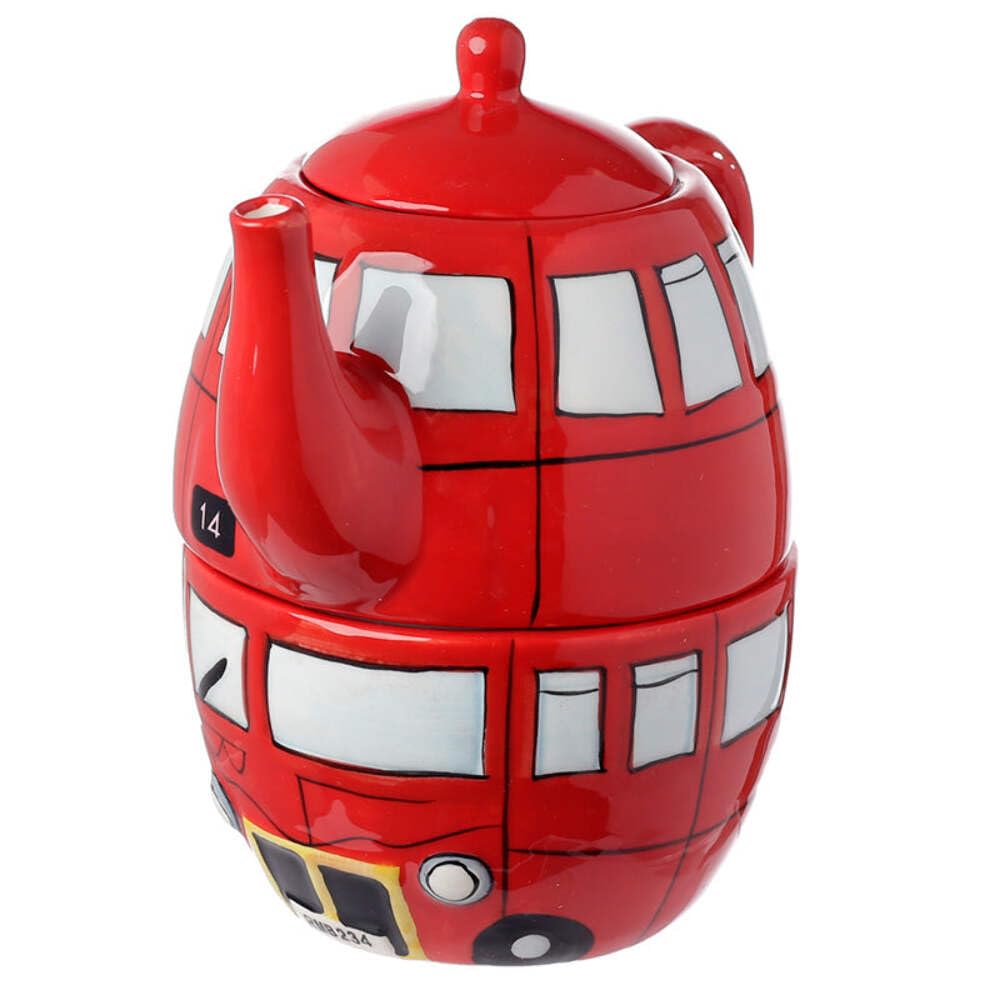 Puckator Routemaster Red Bus Tea For One Set, LON42