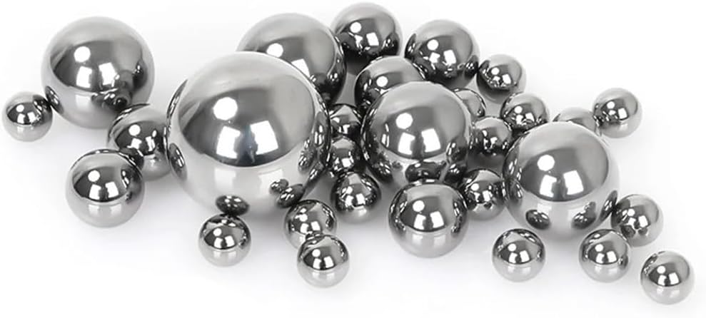 304 Stainless Steel Beads Ball, High Precision Bearings Roller Beads Smooth Solid Ball, Dia 0.5mm 1mm~30mm (Size : 18mm (5Pcs))