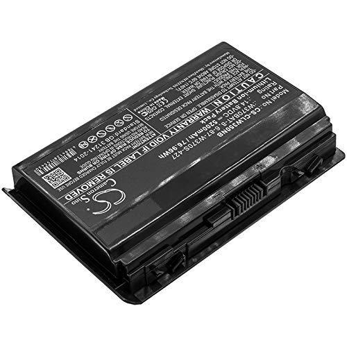 Flujoy 5200mAh/14.8V Replacement Battery for K710C-i7 K660E K660E-i7 D1 K660E-I7 D8 K650C-I7 D1 K650S-i7