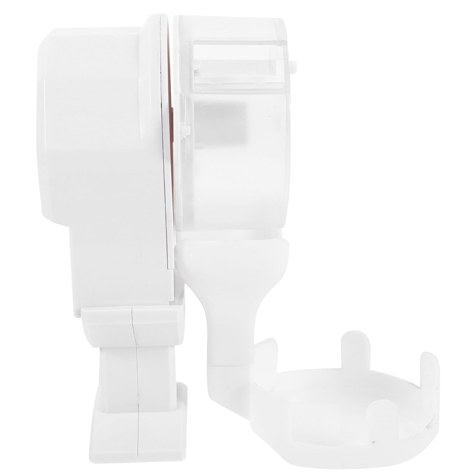 Toyvian Distributore Automatico per Rettili Bianco con Base Antiscivolo Alimentatore e Abbeveratoio per Tartarughe Lucertole e Piccoli Rettili Ciotola Resistente e Facile da Pulire per