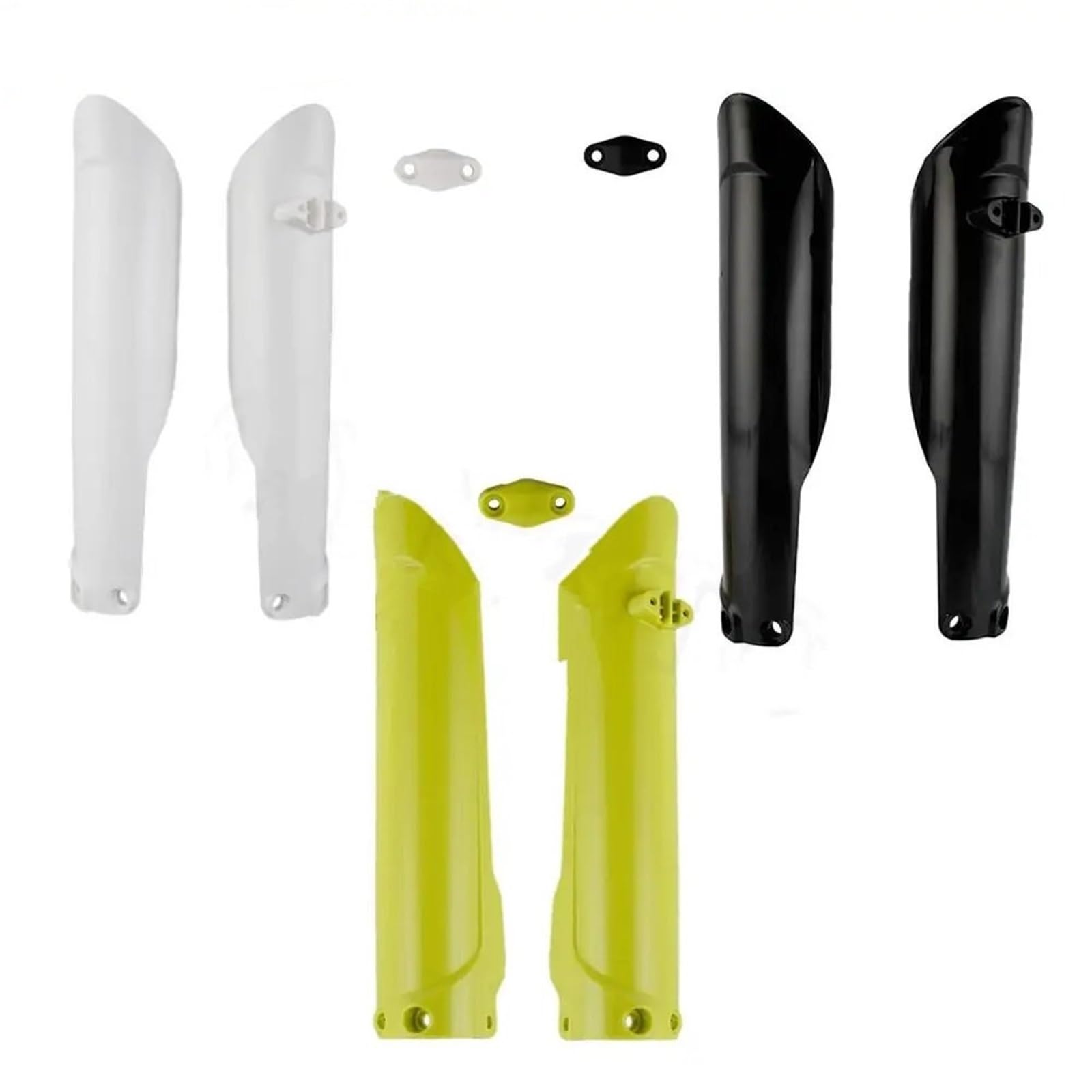 Adatto per Husq&varna FC TC TE TX FX FE 125 250 300 Moto Forcella Della Protezione Ammortizzatore Anteriore Copertura protezione forcella(White)