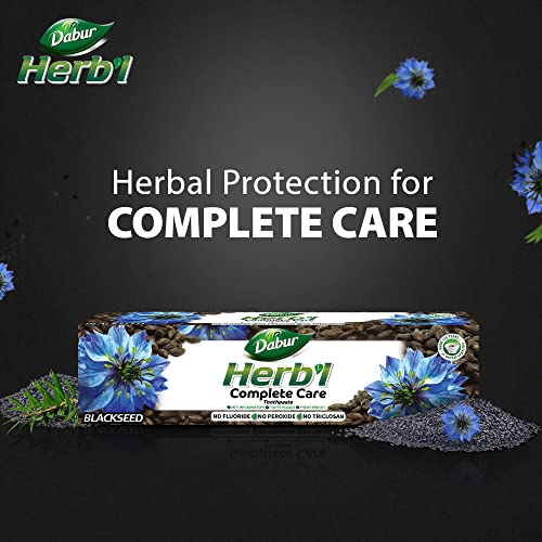 Image of Dabur Red Paste 300g & Dabur Herb'l Blackseed Complete Care Toothpaste 150g (Pack of 2) | Supersaver Combo Pack
