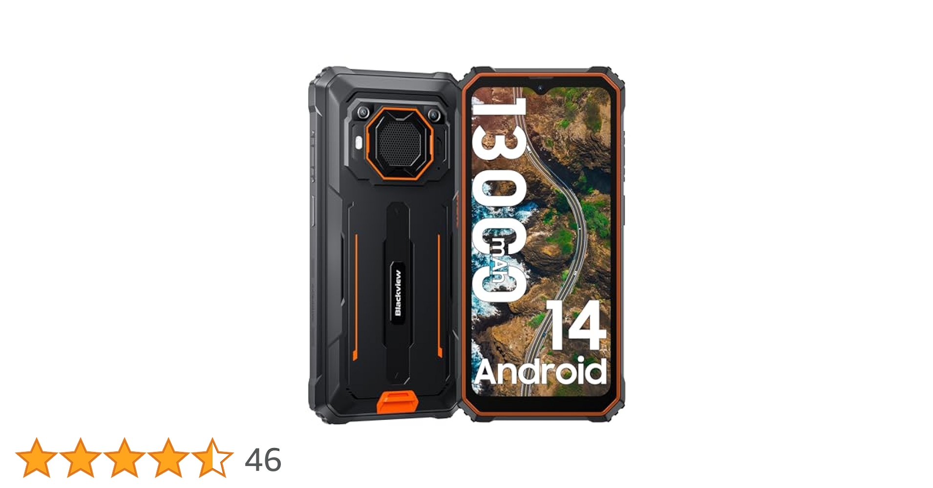 Blackview BV6200 4GB+64GB スマートフォン グリーン Blackview BV6200 Pro 4+128GB ラウド スピーカー高耐久