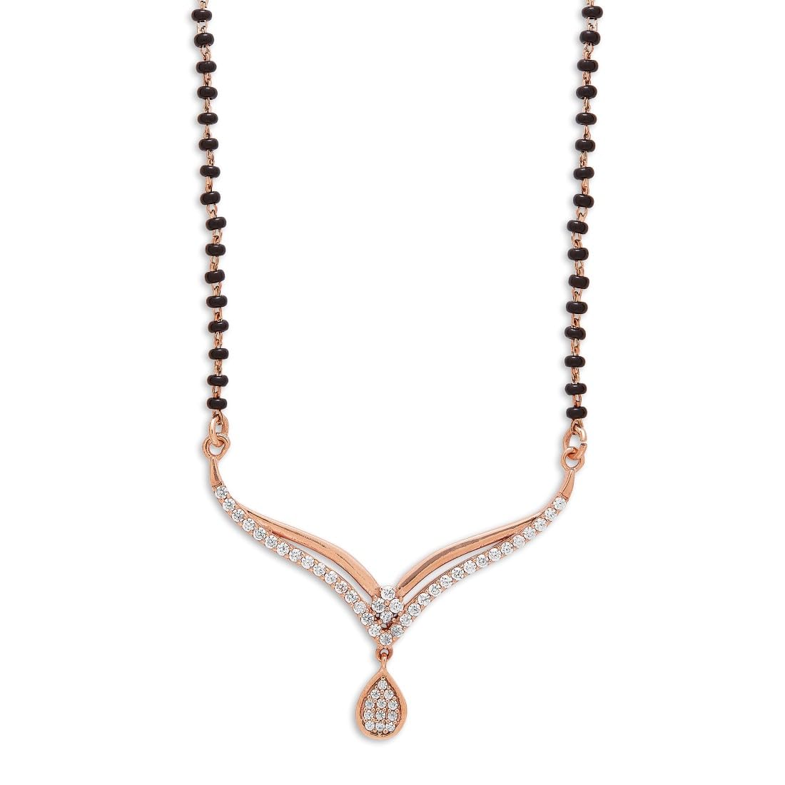 ZAVYA 925 Sterling Silver Tear Drop Mangalsutra|Gift for Women &Men|With Authenticity Certificate & 925 Stamp| special (B0D1B6YC9W) Amazon Price History, Amazon Price Tracker