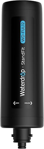 Waterdrop FUL12 - Repuesto para filtro de agua para debajo del fregadero 10UA PRO10UB PROUL12AUL12B, reduce PFAS, PFOAPFOS, plomo, cloro, mal sabor