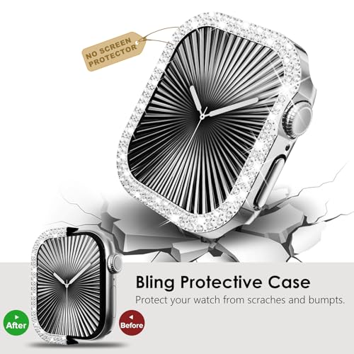 Coque diamant Apple Watch 38mm pour sublimer votre style en soirée - 5