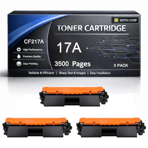 Cartouche toner 17A CF217A pour imprimer vos dossiers de télétravail sur LaserJet M102w