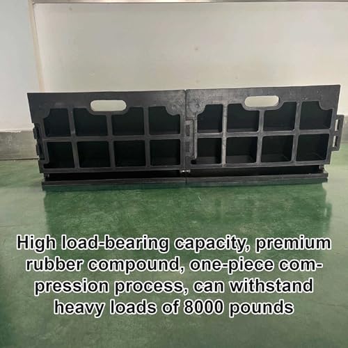 Rampas para bordillo de entrada 8000 lb capacidad modular miniatura 4