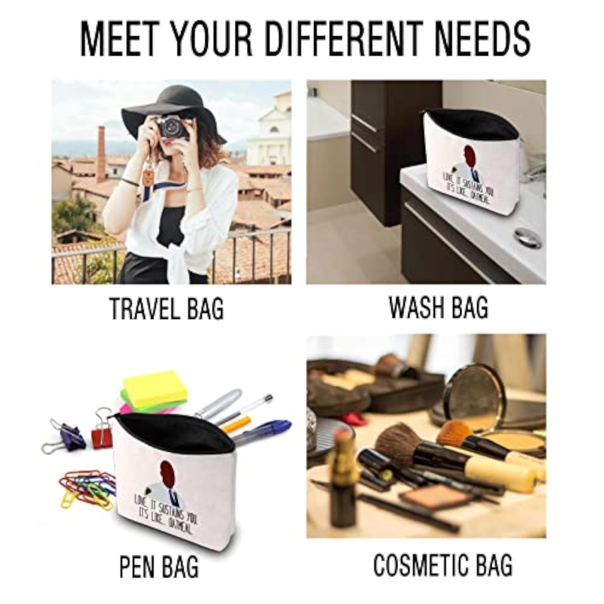 Brooklyn 99 Inspired Makeup Bag, Gift for Fans