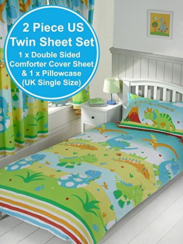 Roar Like a Dinosaur Single Duvet Cover and