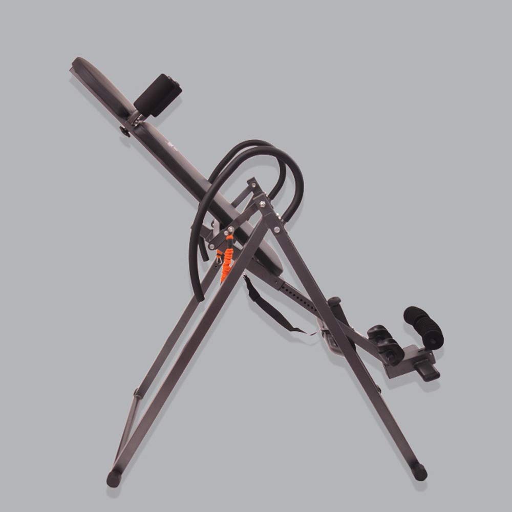 Máquina Invertida, máquina Invertida, Mesa de inversión de Alta Resistencia, Altura Ajustable y Equipo de Fitness Ancho para Espalda, máquina Invertida, Mesa de Gravedad