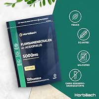 Flohsamenschalen Kapseln mit Acidophilus 5000mg - 120 Vegane Stk – Ansicht 7