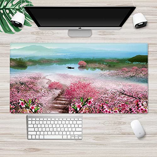 Suivi de haute précision avec le tapis de souris XXL One Piece en caoutchouc 1000x500