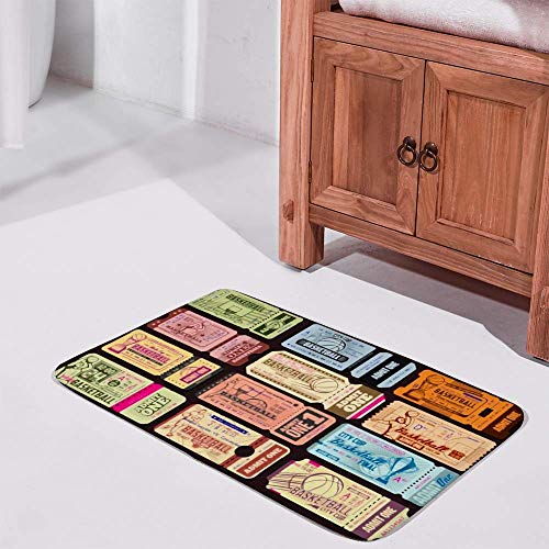 Tapis de bain antidérapant absorbant pour éviter les glissades en douche